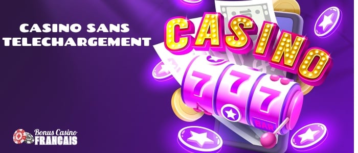 Casino sans téléchargement bannière