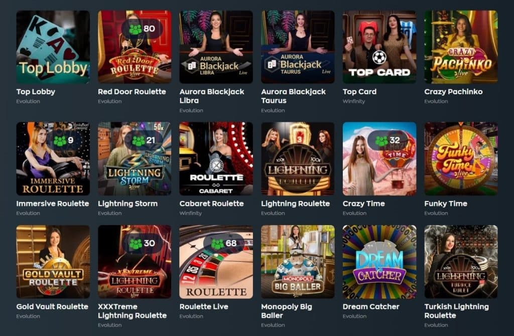 jeux en direct vave casino